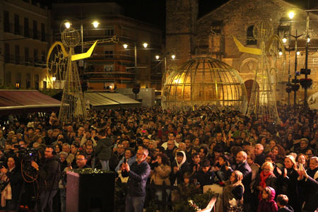 inauguracion alumbrado navidad lucena 2023