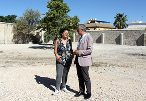 muro huerta de lcarmen lucena obras