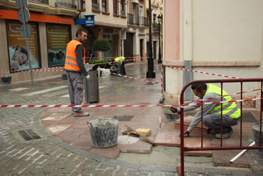 obras calle el agua semana santa lucena 2022