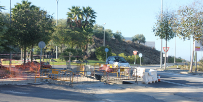 obras zona oeste lucena avenida guardia civil