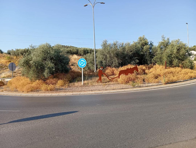 rotonda calvario ciudadanos lucena