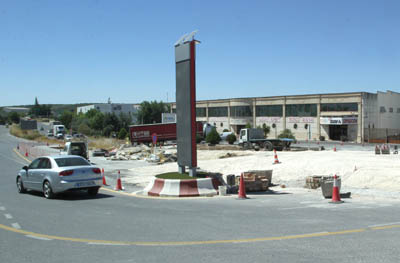 rotonda el calvario lucena diputacion cordoba