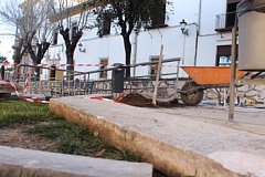 obras plaza san juan de dios lucena calzada
